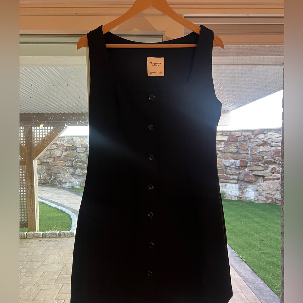 Abercrombie & Fitch Mara Squareneck Vest Mini Dress